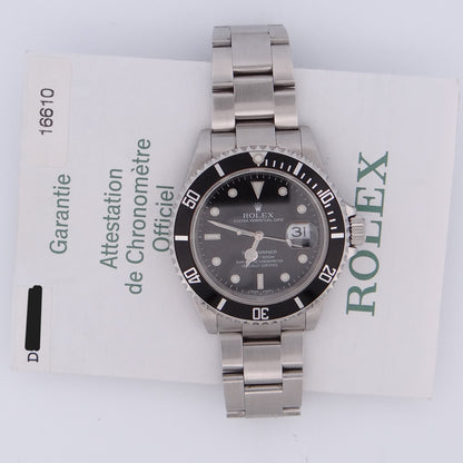 Rolex Submariner 16610 #27985