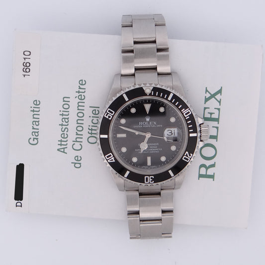 Rolex Submariner 16610 #27985