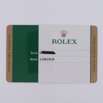 Rolex Submariner 116610 #28014