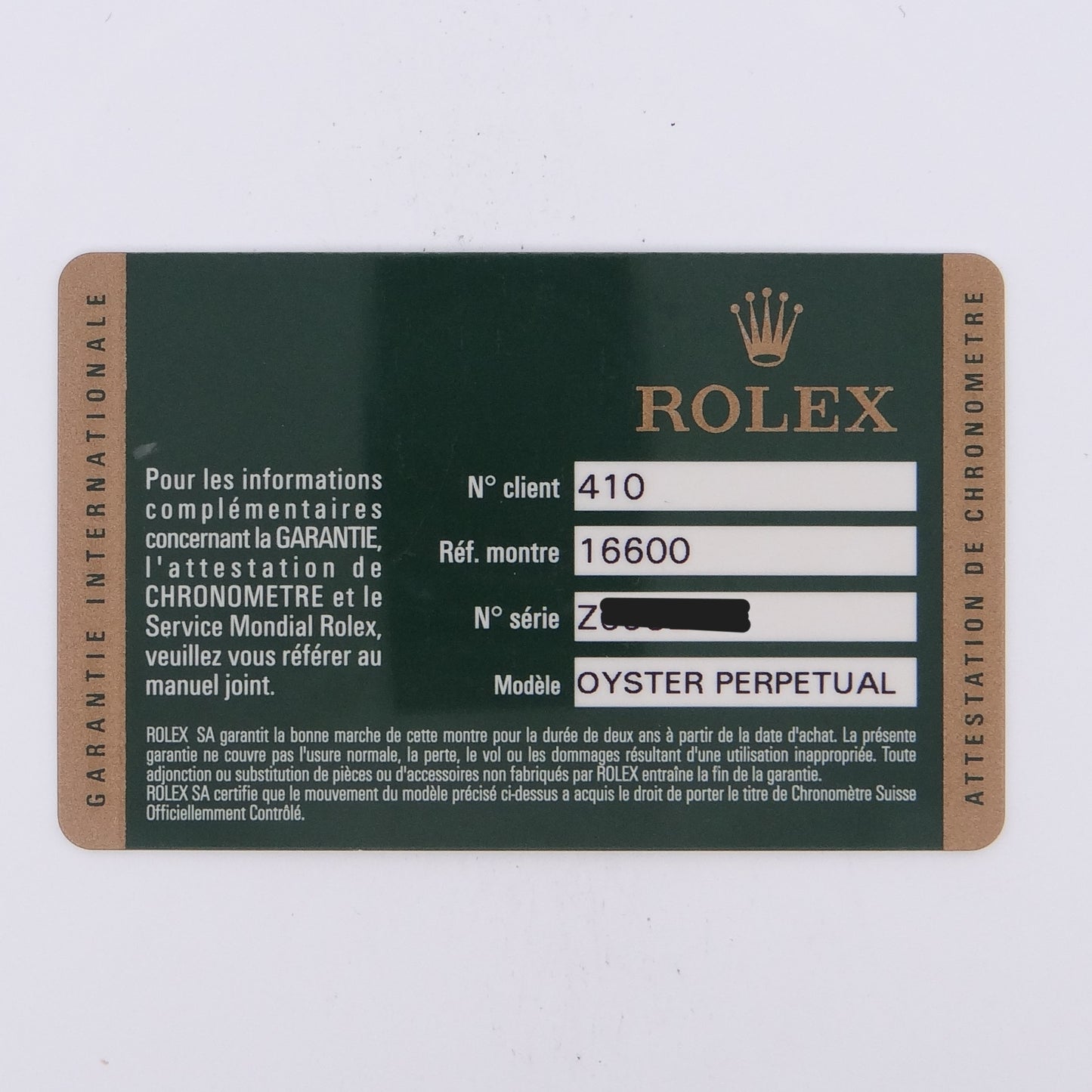 Rolex Seadweller 16600 #27990