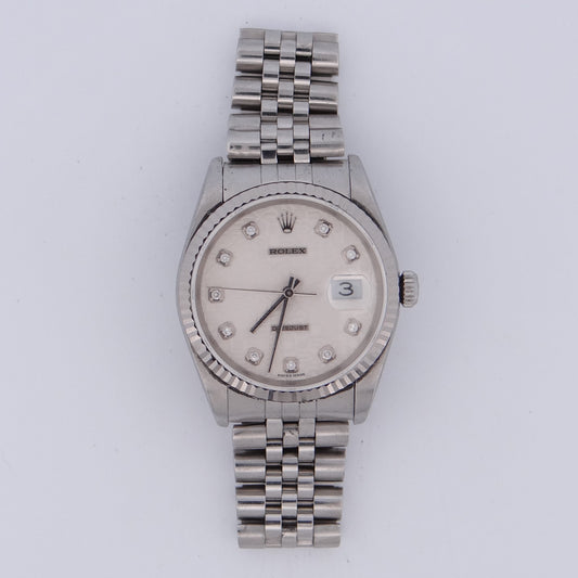 Rolex mens datejust 16234 #28021