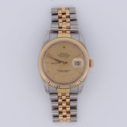 Rolex Mens Datejust 16233 #28016
