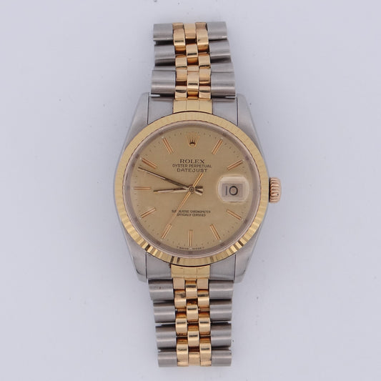 Rolex Mens Datejust 16233 #28016