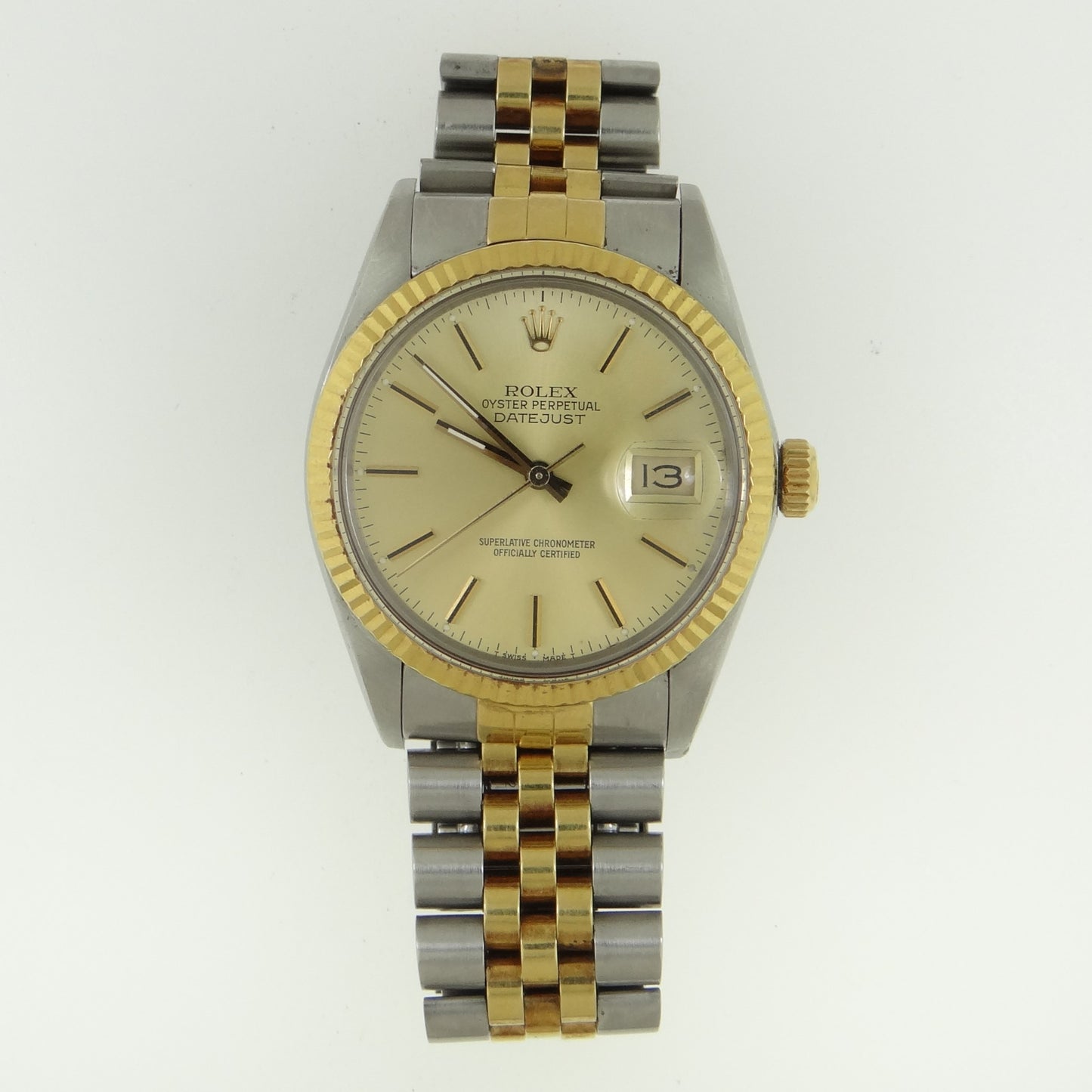 Rolex mens Datejust 16013 #26300