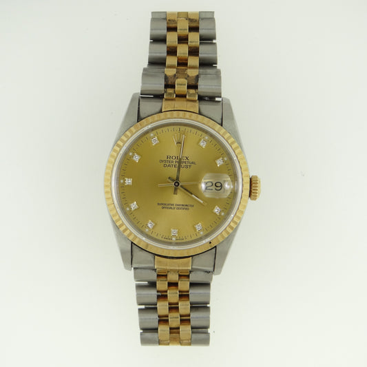 Rolex Mens Datejust 16233 #26310