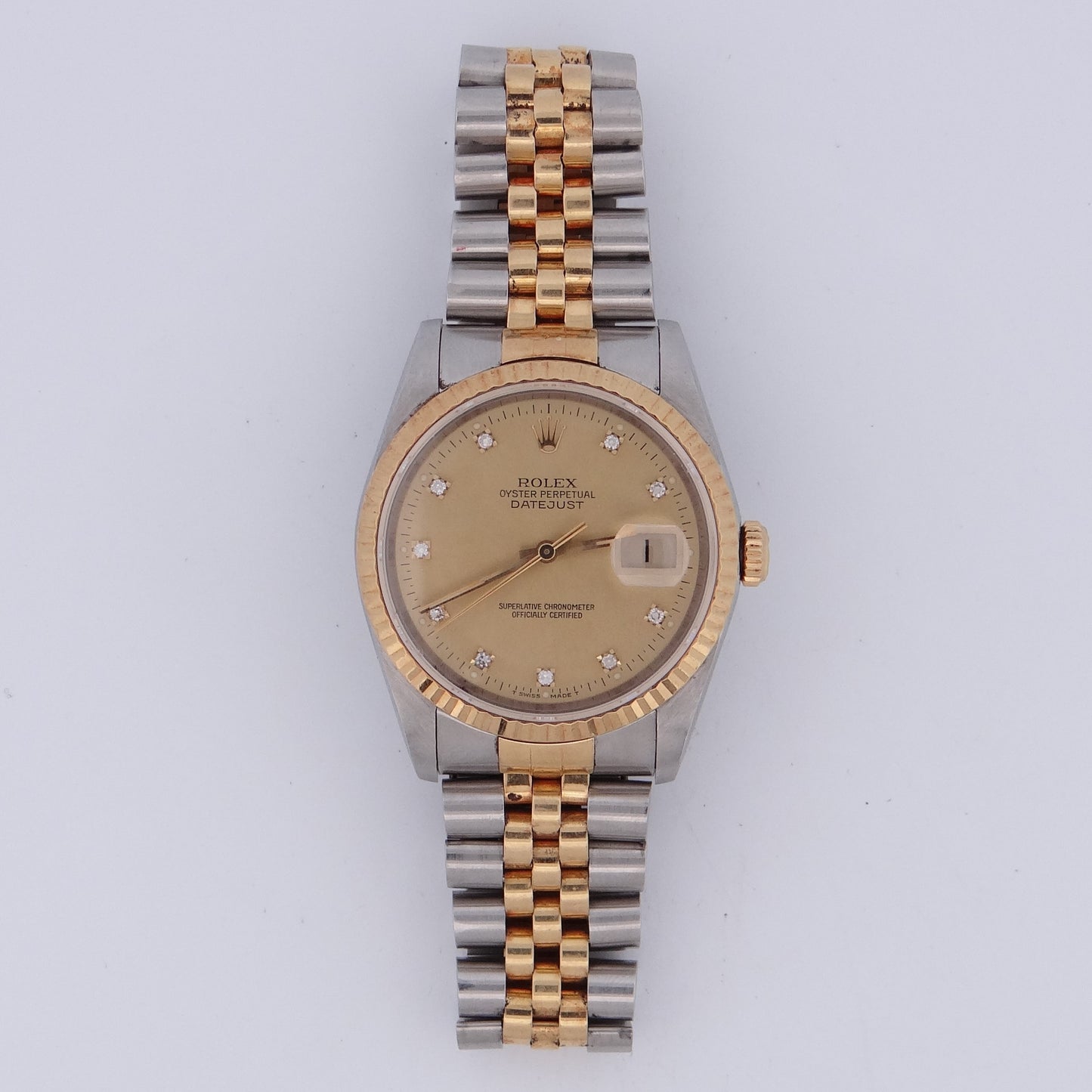 Rolex mens Datejust 16233 #28020