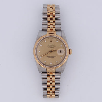 Rolex mens Datejust 16233 #28020