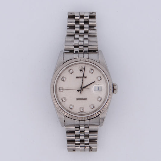 Rolex Mens Datejust 16234 #28019