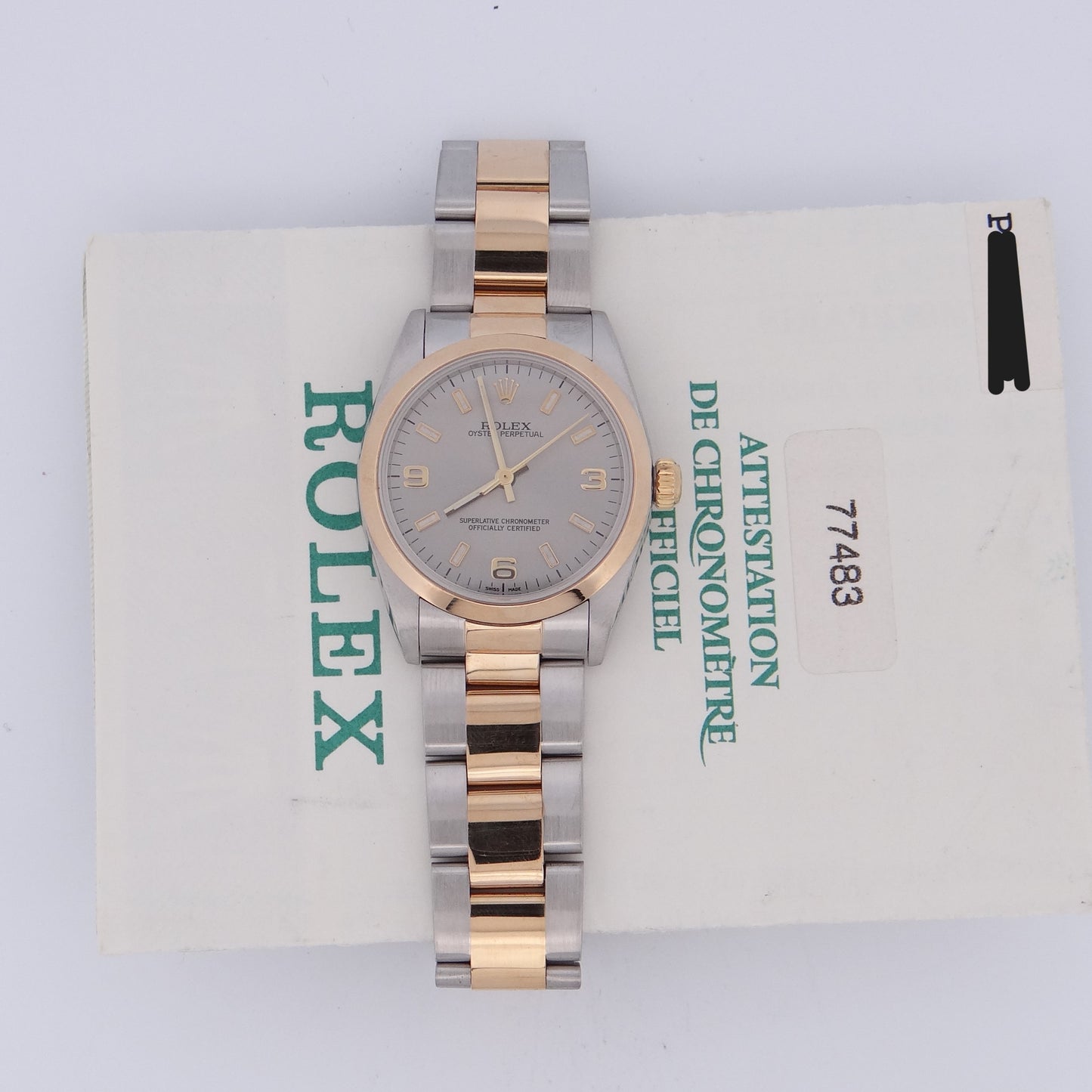 Rolex Midsize oysrterperpetual 77483 $28001
