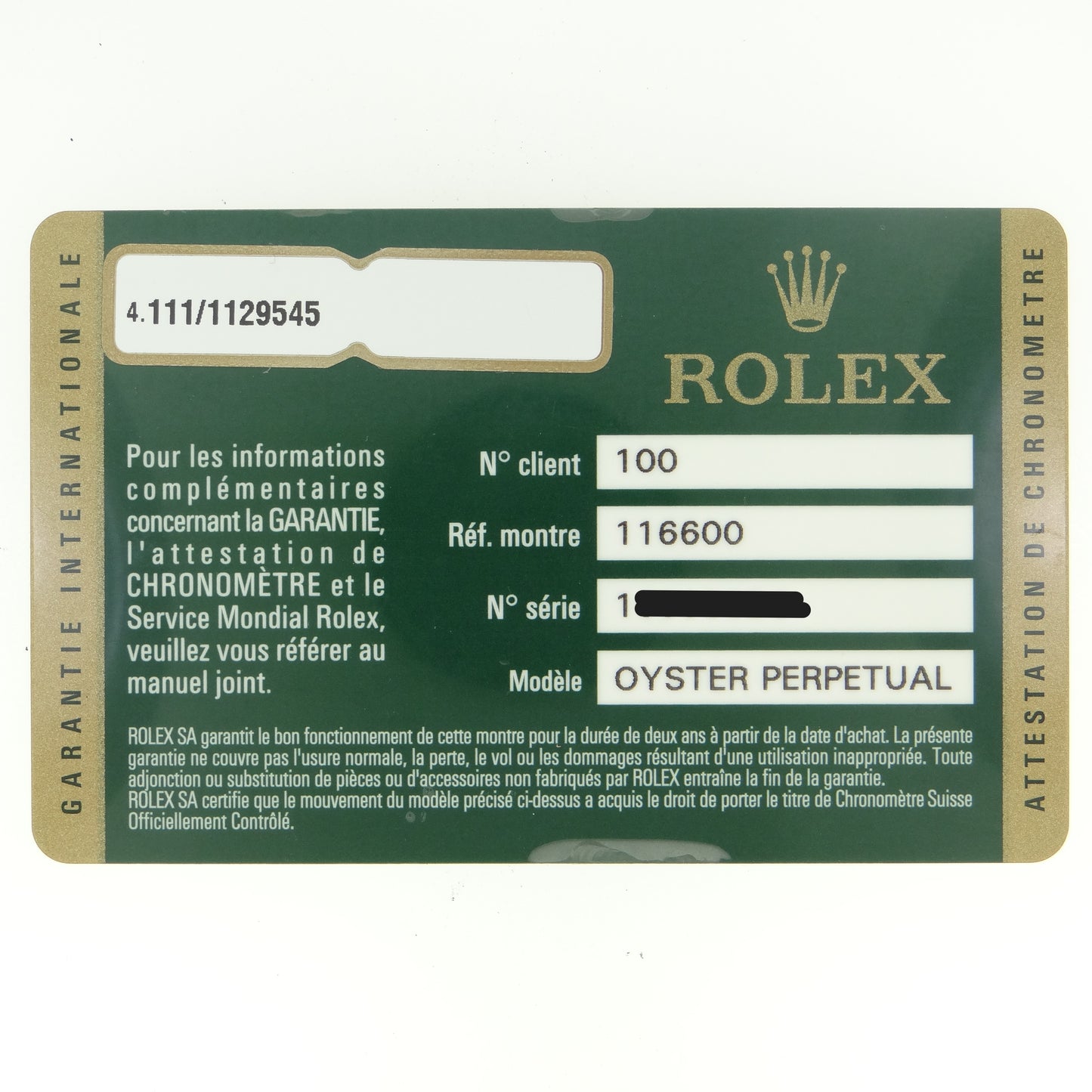 Rolex SeaDweller 116600 #26346