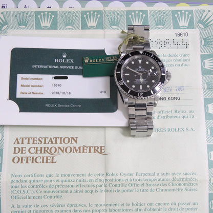 Rolex Submariner 16610 #26348