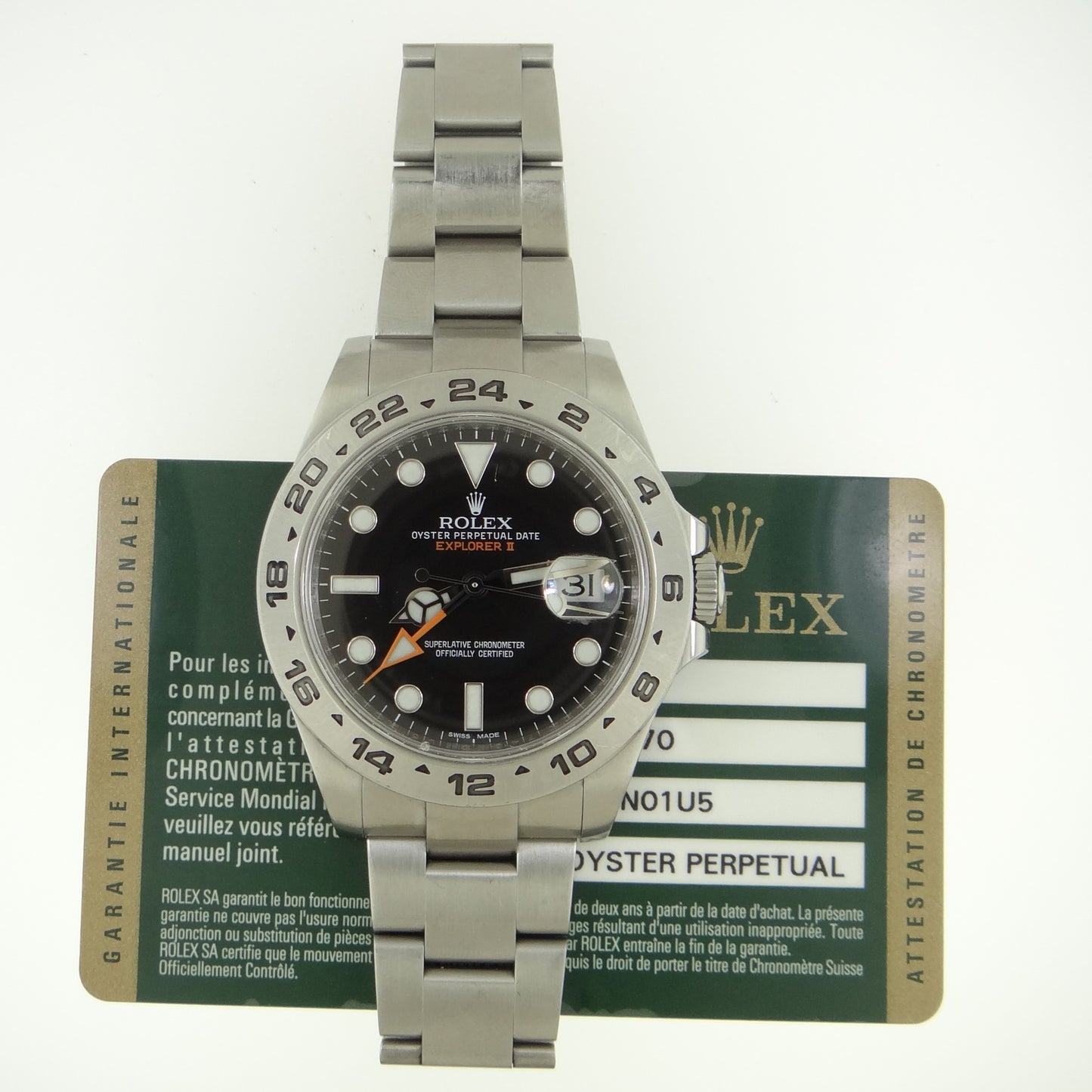 Rolex Explorer II 216570 #26359