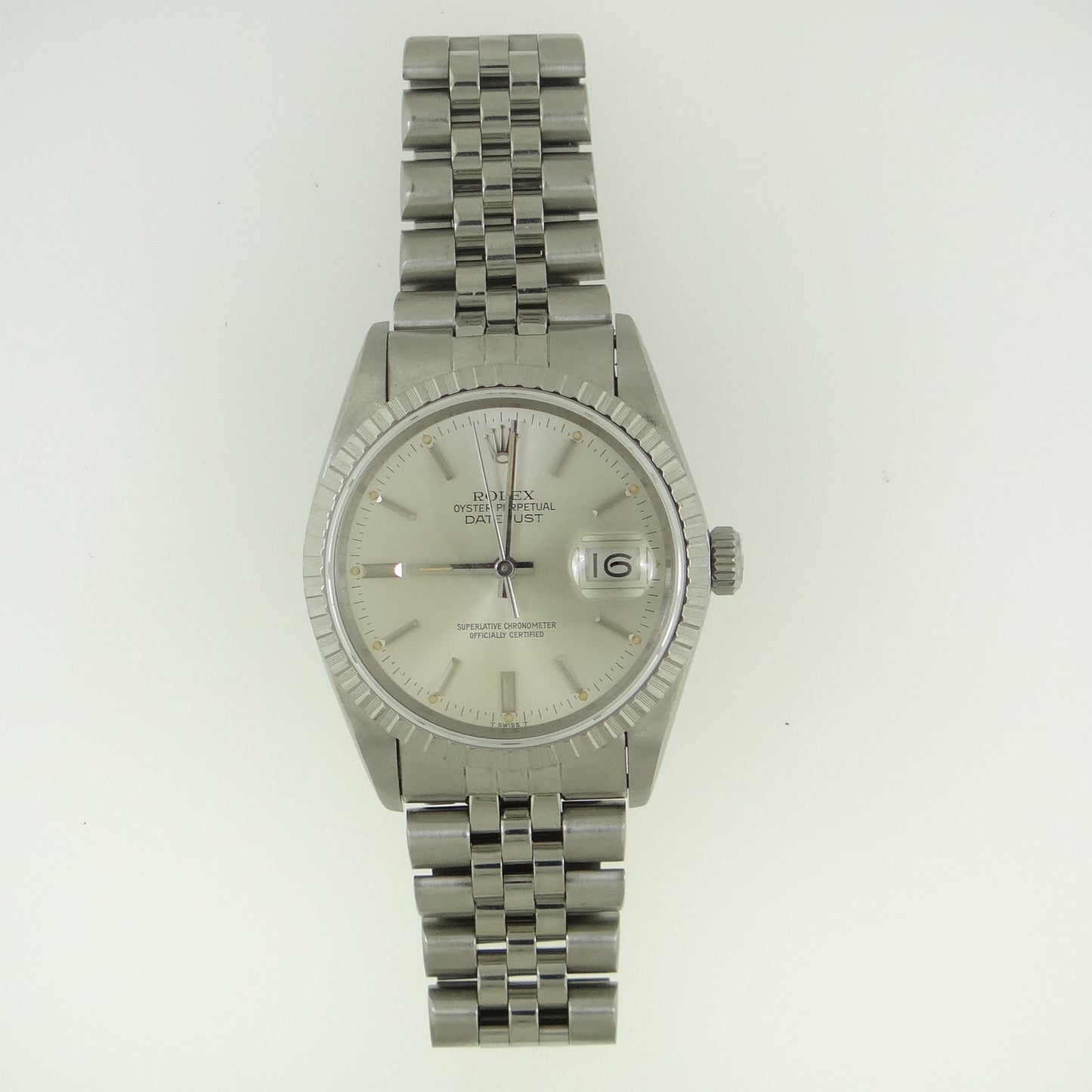 Rolex mens datejust 16030 #25885