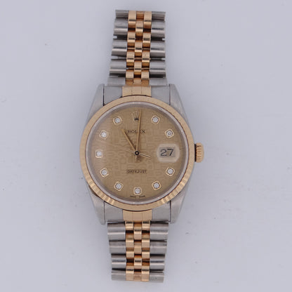 Rolex Mens Datejust 16233 #28084