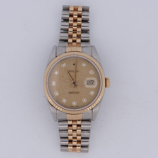 Rolex Mens Datejust 16233 #28084