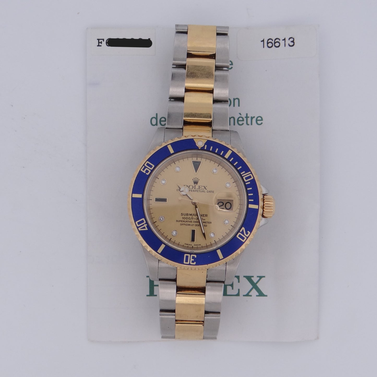 Rolex Submariner 16613 #28097