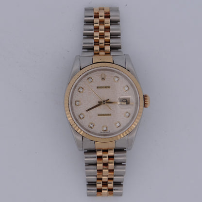 Rolex Mens Datejust 16233 #28083