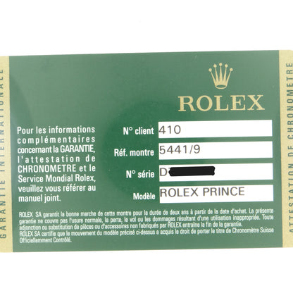 Rolex Cellini Prince 5441 #26387