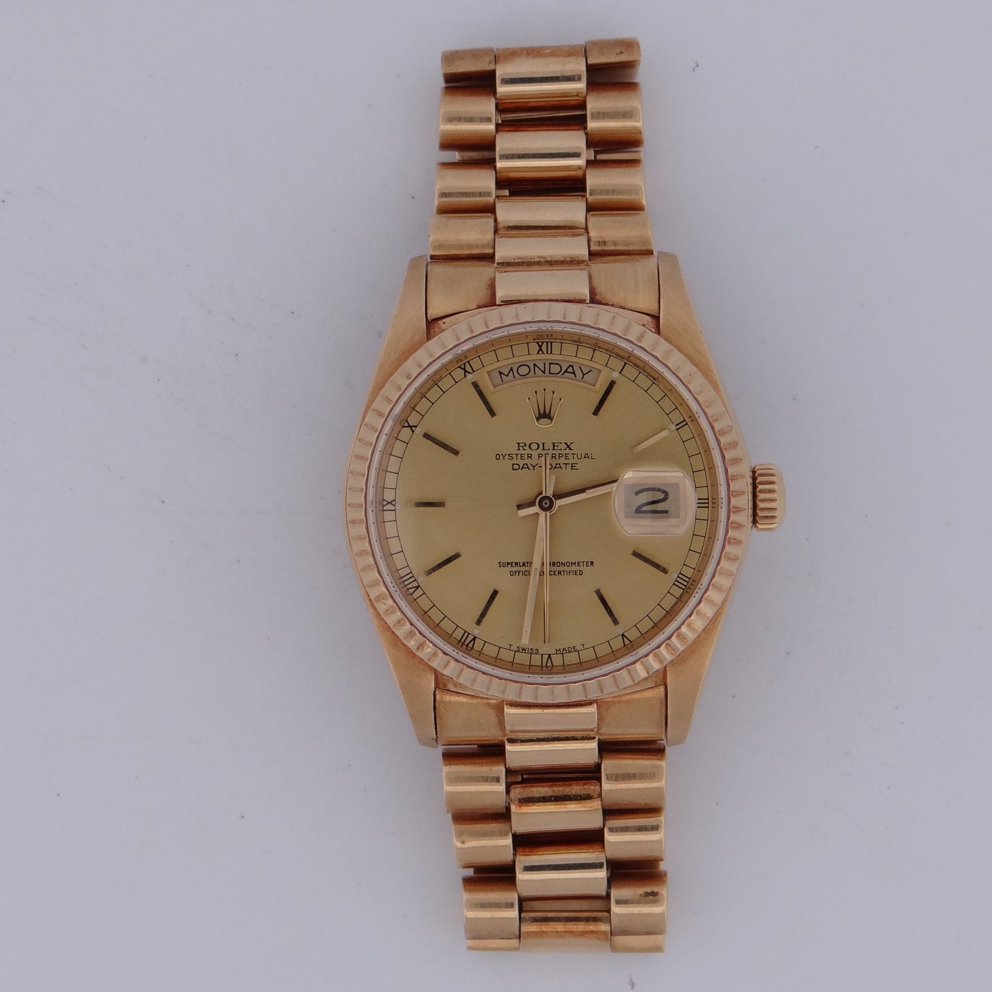 Rolex Mens Daydate 18038 #28149