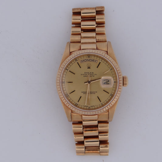 Rolex Mens Daydate 18038 #28149