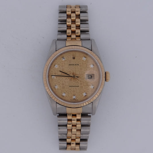 Rolex Mens Datejust 16233 #28087