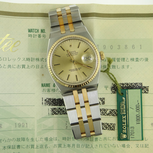 Rolex Oysterquartz 17013 #26385