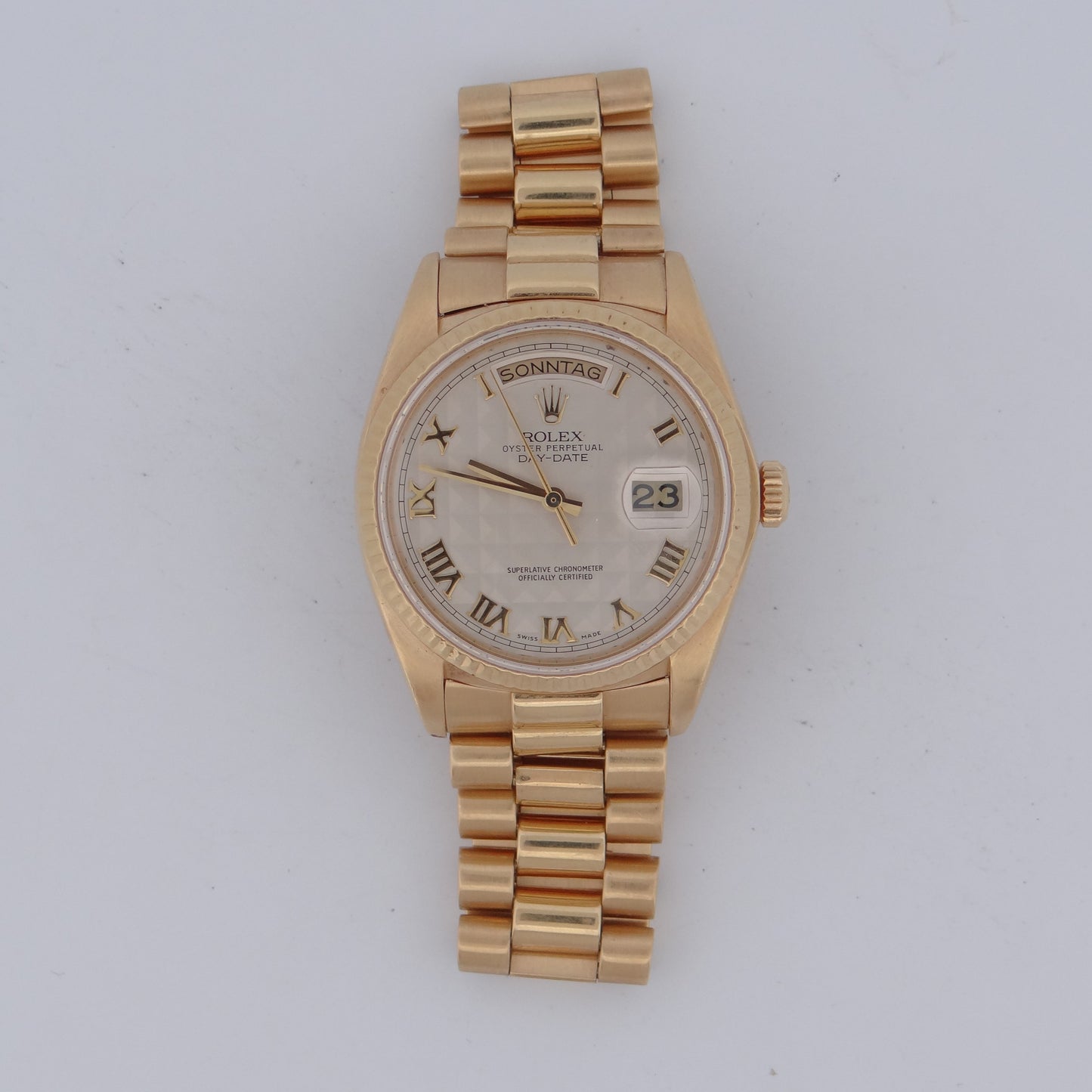 Rolex Mens Daydate 18038 #28153