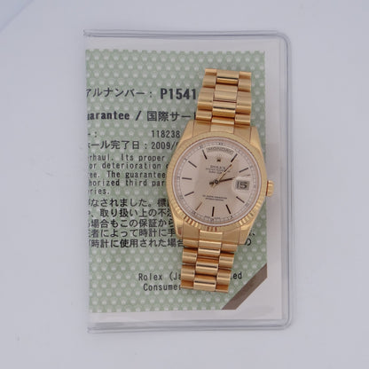 Rolex Mens Daydate 118238 #28158