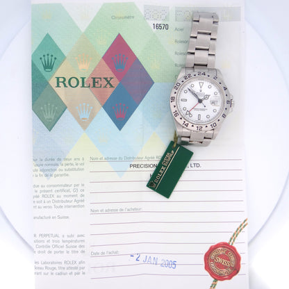 Rolex Explorer II 16570 #28111