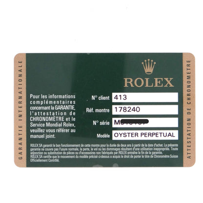 Rolex Midsize Datejust 178240 #28155
