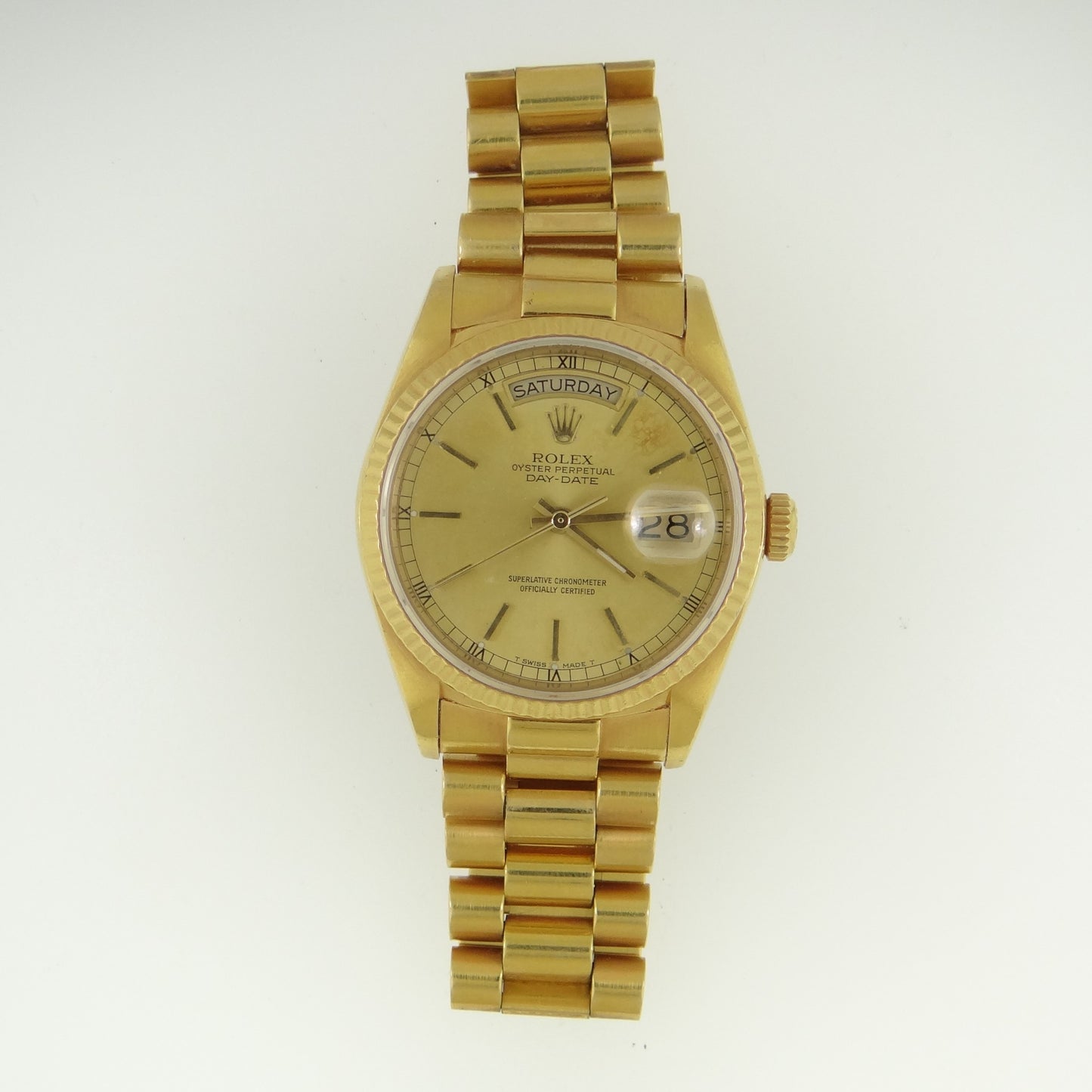 Rolex Mens Daydate 18038 #26379