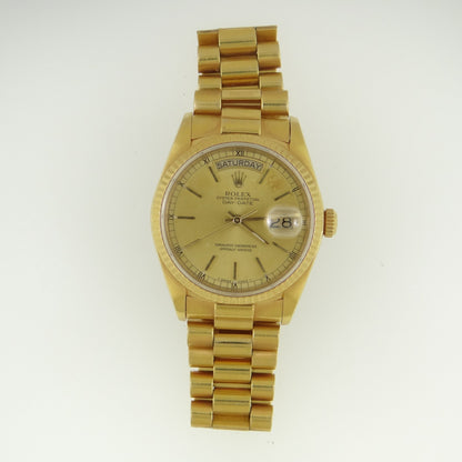 Rolex Mens Daydate 18038 #26379