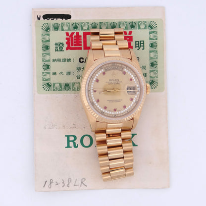 Rolex 18238 Mens President #28161