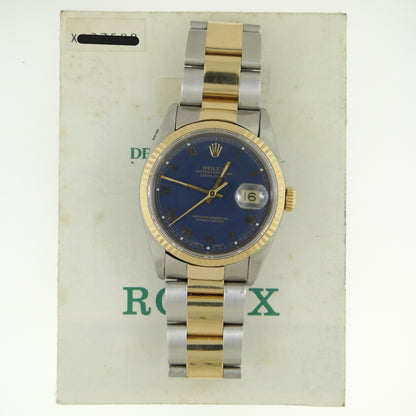 Rolex mens Datejust 16233 #26449