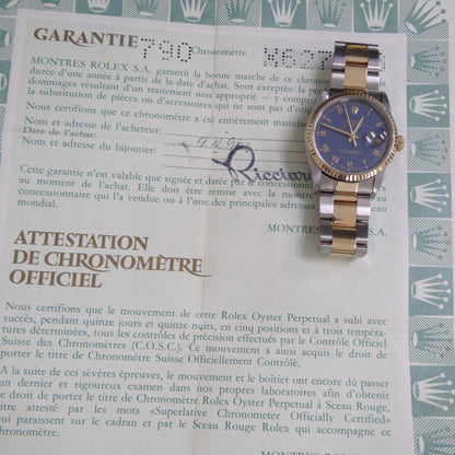 Rolex mens Datejust 16233 #26449
