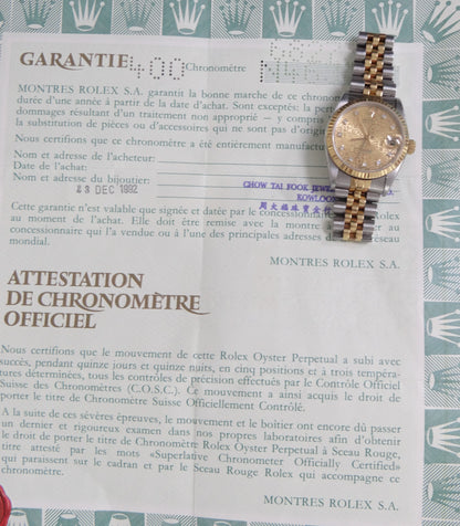 Rolex Midsize datejust 68273 #26434