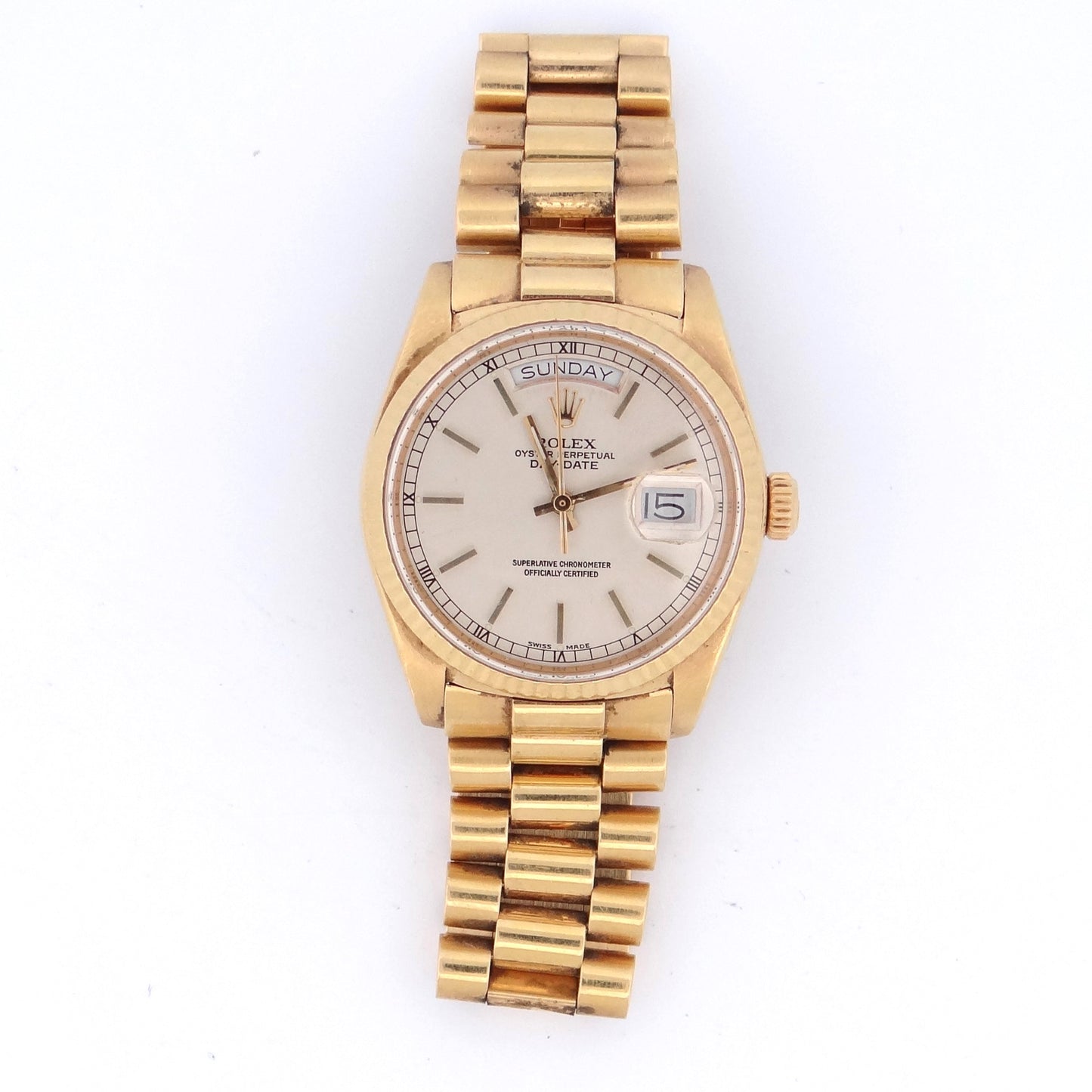 Rolex 18038 mens President #28184