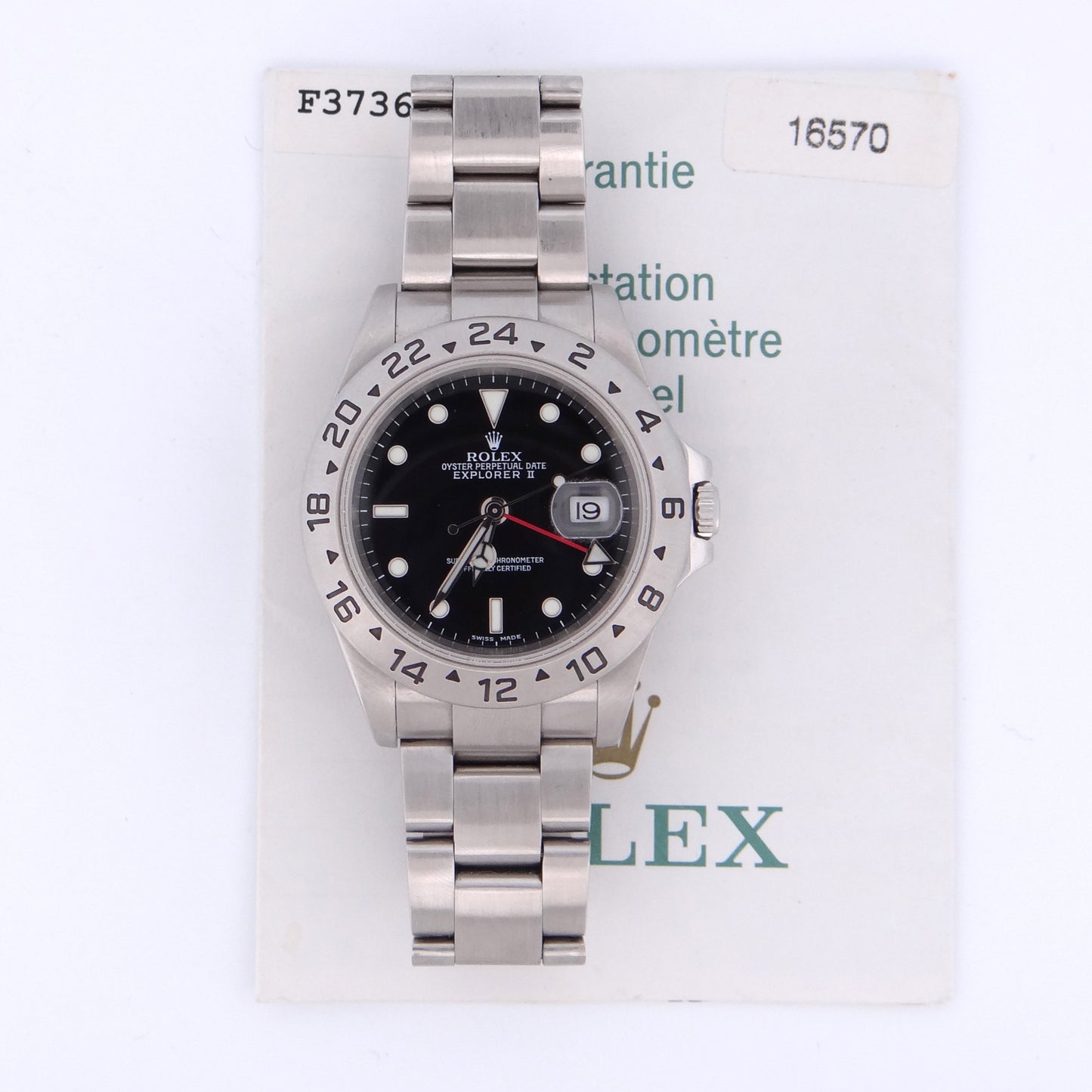 Rolex 16570 Explorer ii #28210