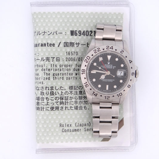 Rolex 16570 Explorer ii #28219