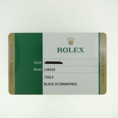 Rolex Datejust 41 126333 #26489