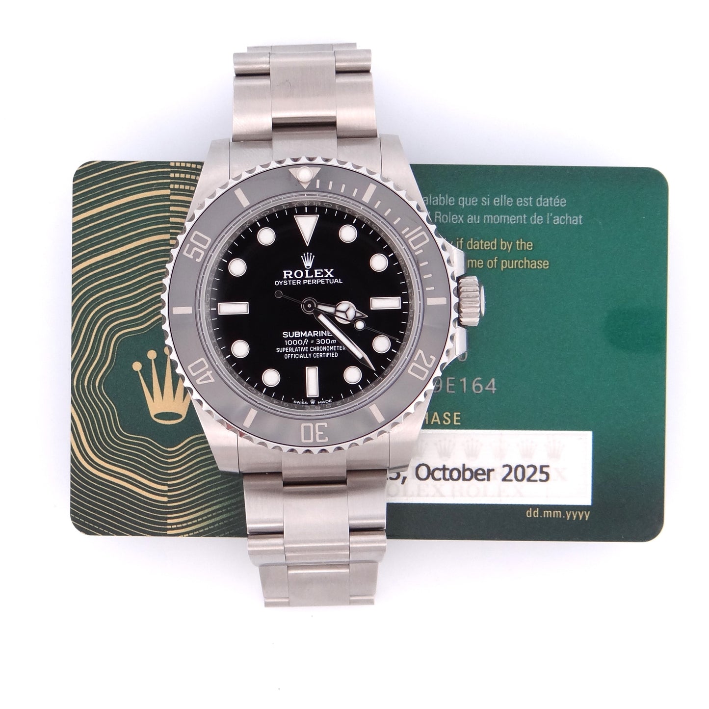 Rolex 124060 Submariner #28221