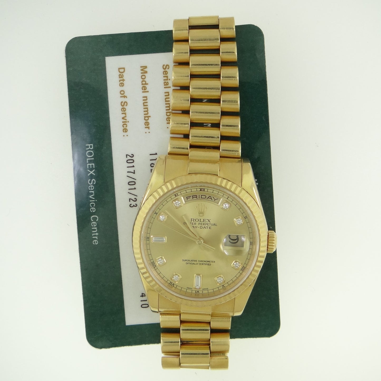 Rolex Daydate 118238 #26516