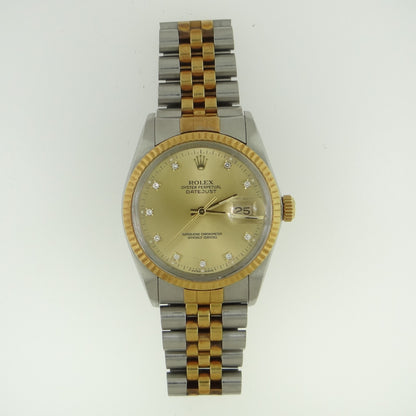 Rolex Mens Datejust 16233 #26506