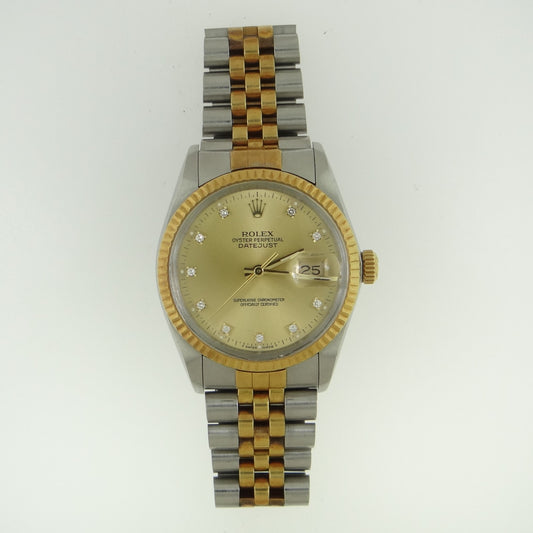 Rolex Mens Datejust 16233 #26506