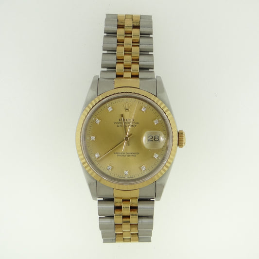 Rolex Mens Datejust 16233 #26526