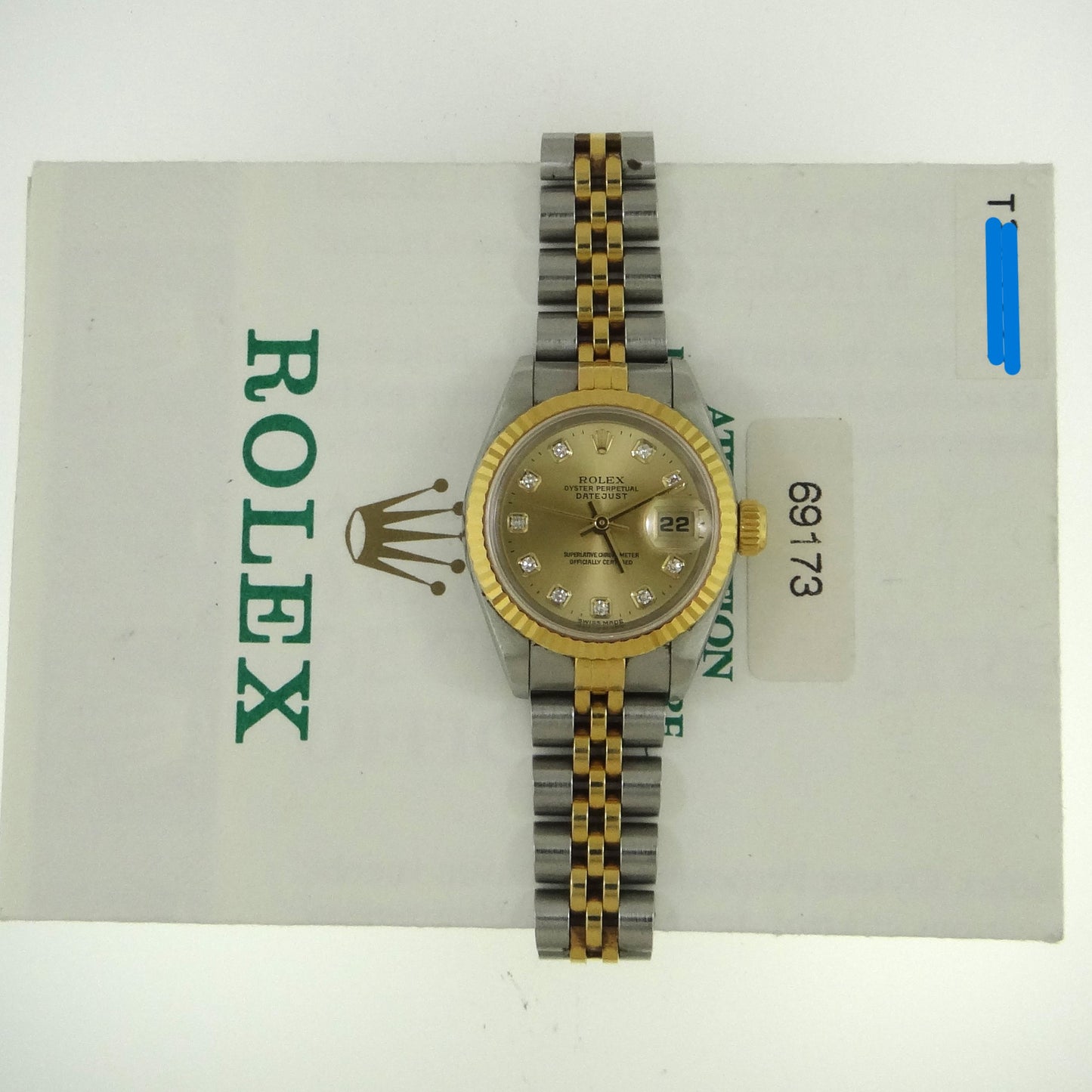 Rolex Ladies Datejust 69173 #26529