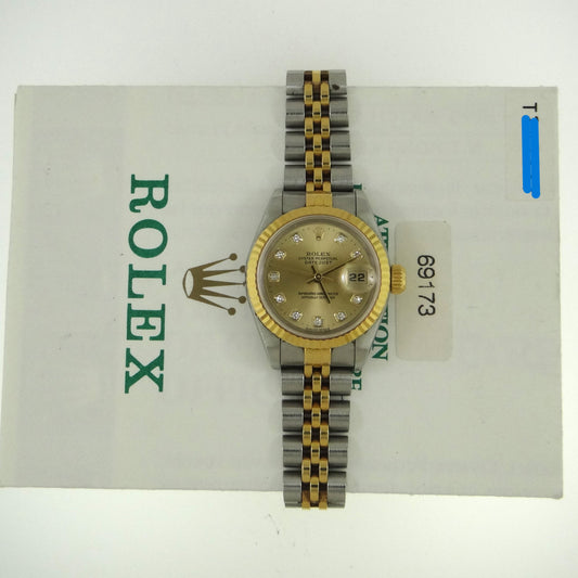 Rolex Ladies Datejust 69173 #26529