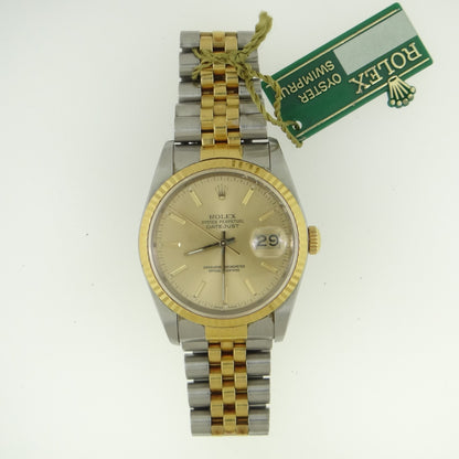 Rolex Mens Datejust 16233 #26522