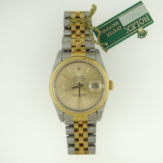 Rolex Mens Datejust 16233 #26522
