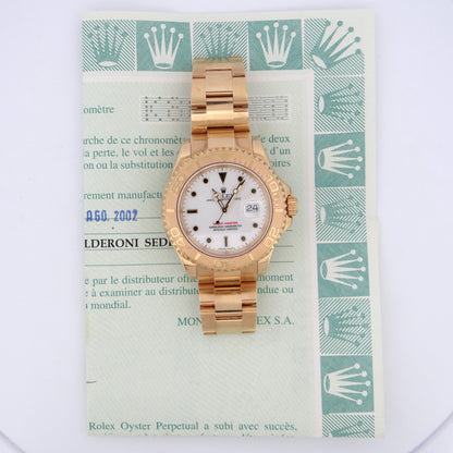 Rolex 16628 Mens Yachtmaster #28254
